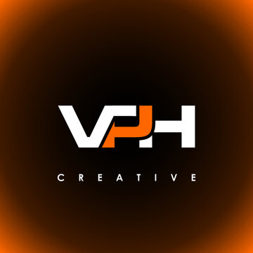 VPH Letter Initial Logo Design Template Vector Illustration