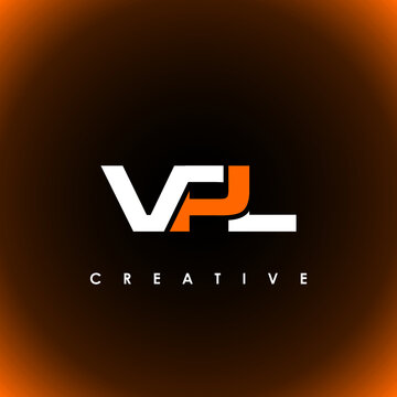 VPL Letter Initial Logo Design Template Vector Illustration