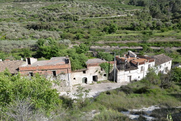 Fototapeta na wymiar Unterwegs in den verlassenen Dörfern an der Costa Blanca
