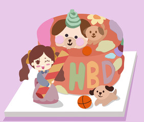 Cake happy birthday 