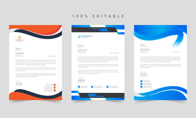 Corporate business letterhead template. Modern letterhead. Corporate letterhead, letterhead design elements, letterhead business, letter head, letterhead design, letterhead, creative letterhead