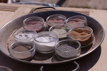 sables différents pour sablage