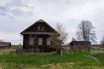 old wooden house