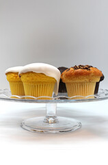 magdalenas, cupcakes y muffins