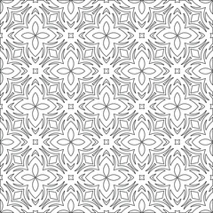 Vector geometric pattern. Repeating elements stylish background abstract ornament for wallpapers and backgrounds. pattern with Black and white color. 