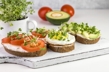 Image with toast.