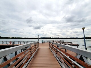 Naklejka premium Boardwalk