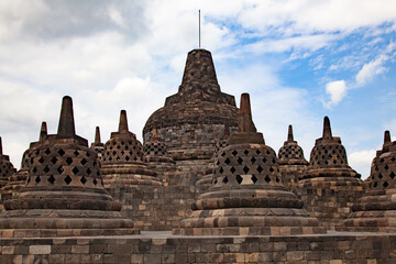 Fototapeta premium Borobudur temple in Indonesia