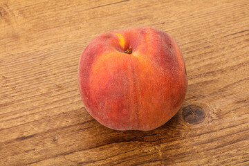 Fresh ripe sweet peach fruit