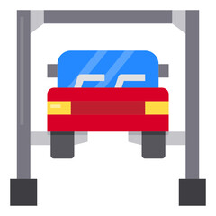 Lifter flat icon