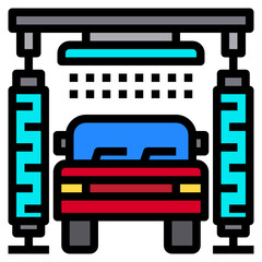 Car Wash line icon