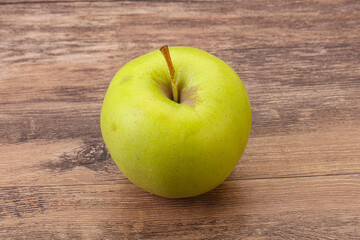 Ripe and sweet green apple