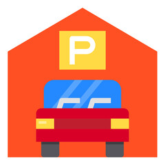 car flat icon