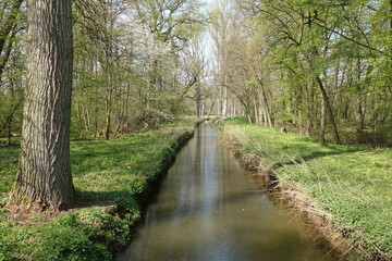 Obraz premium Gersprenz bei Babenhausen