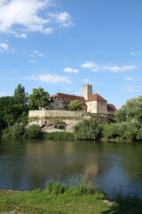 Obraz premium Grafenburg in Lauffen am Neckar