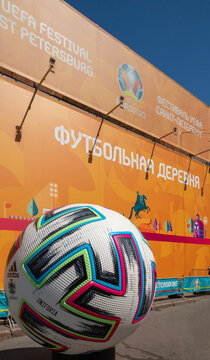 Adidas Uniforia - Official Match Ball Euro 2020 At Football Village