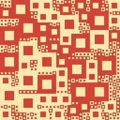 Abstract Geometric Pattern generative computational art illustration