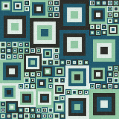 Abstract Geometric Pattern generative computational art illustration