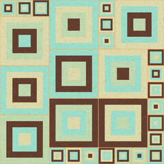 Fototapeta premium Abstract Geometric Pattern generative computational art illustration