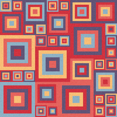 Abstract Geometric Pattern generative computational art illustration
