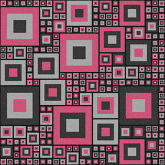 Abstract Geometric Pattern generative computational art illustration