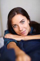 Obraz premium Woman at home