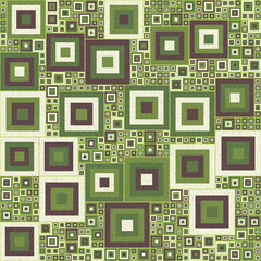 Abstract Geometric Pattern generative computational art illustration