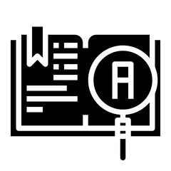 book glyph icon