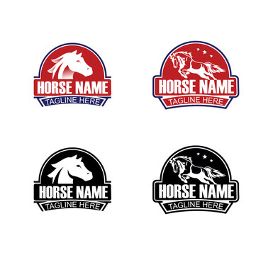 Horse Brand Vector Sign