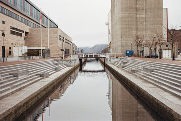 Bridge over the river // Sandnes