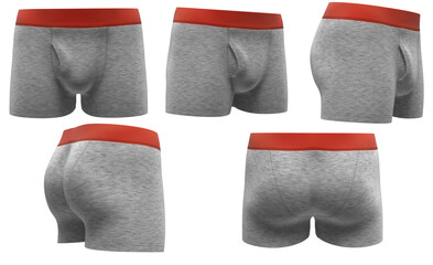 3d Rendered Men's  Boxer Briefs