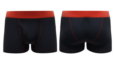 3d Rendered Men's  Boxer Briefs