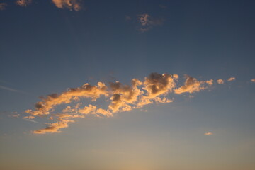 sky with clouds