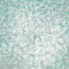 Soft flecks and confetti spots floating on blurred soft colored background flyer poster invitation framed border pastel colors