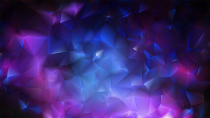Obraz premium Triangular design background. Polygonal geometric background. Vector illustration