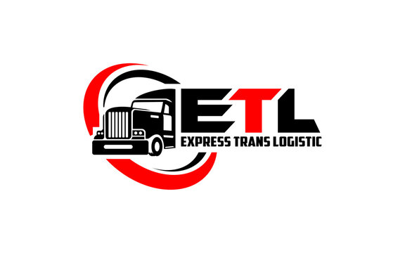 Illustration graphic vector of logistics and delivery company logo design template