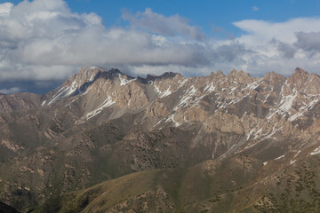 Mountains of southern Kyrgyzstan near Sary-Tash village