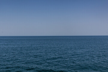 Caspian sea on a calm day