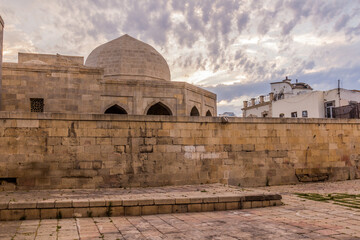 Fototapeta premium Divankhana pavilion at the Palace of The Shirvanshahs in Baku, Azerbaijan