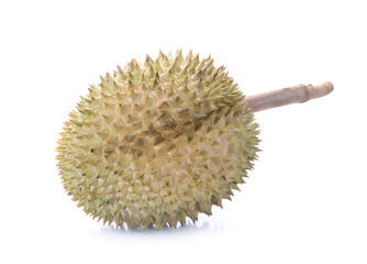Durian isolated on over white background