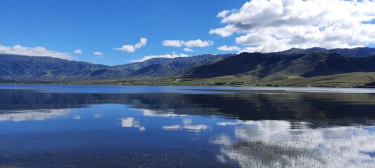 Fototapeta premium Dique La Angostura, El Mollar, Tucumán, Argentina