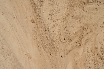 texture of the sand