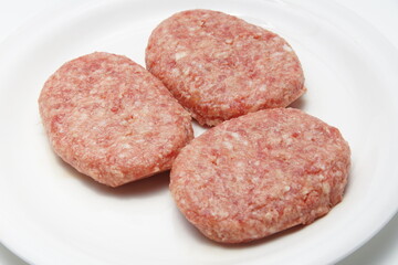 生ハンバーグ食材