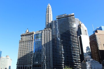 Fototapeta na wymiar Downtown chicago