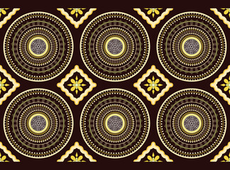 seamless vector background Black and white,texture Geometric fabric Vector oriental,pattern Abstract geometric,pattern embroidery style fabric Vector,illustration embroidery,style fabric Vector textur