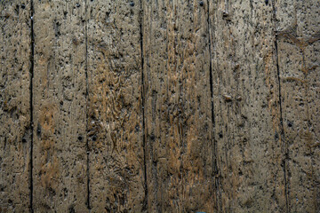 Naklejka premium Antique wood flooring from an 1800s boat building shed with real patina