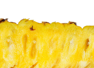 Pineapple close-up isolated