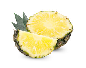 pineapple fruit isolated on white background