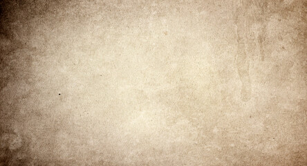 Grunge background of brown paper with vintage texture and spots