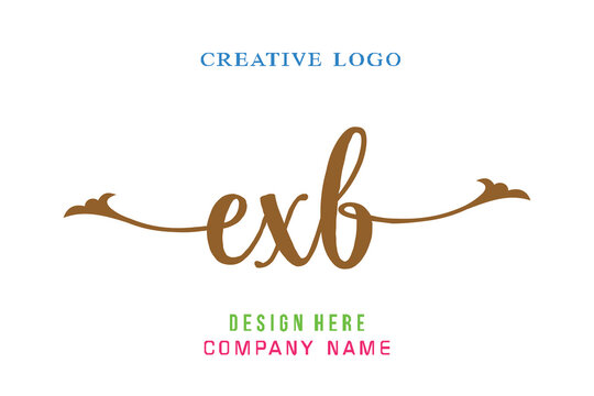 EXB lettering logo is simple, easy to understand and authoritative